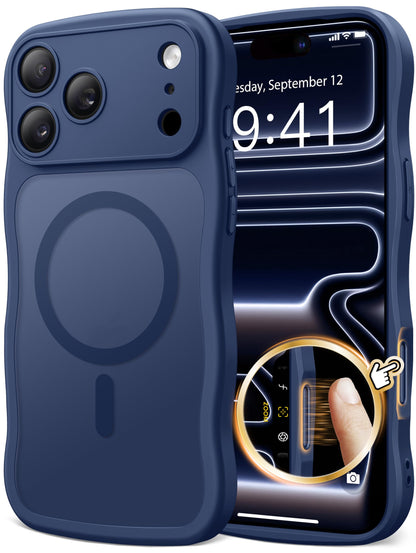 CAPRARO for iPhone 16 Pro Case for Women, Compatible with MagSafe