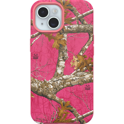 OtterBox iPhone 15, iPhone 14, and iPhone 13 Symmetry Series Clear Case - Stardust (Clear/Silver), Snaps to MagSafe, Ultra-Sleek, Raised Edges Protect Camera & Screen