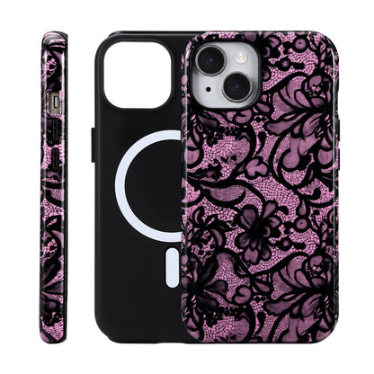 for iPhone 17 ProMax/18 ProMax Case - Wireless Charging for MagSafe, Dual-Layer Design (Outer Hard PC Shell + Inner Soft TPU Shell), Unisex Shockproof Protective Case - Tiger Stripe Pattern.
