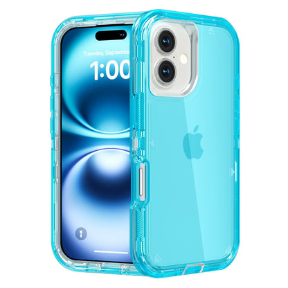Follaroma for iPhone 16 Plus Case, Shockproof, Crystal Clear