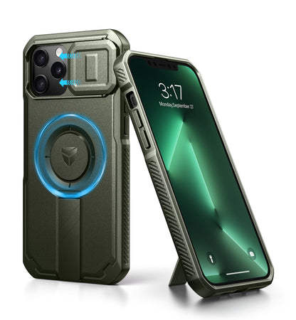 Dexnor for iPhone 17e/16e Case with Slide Camera Cover, 6.1 inch Navy Blue
