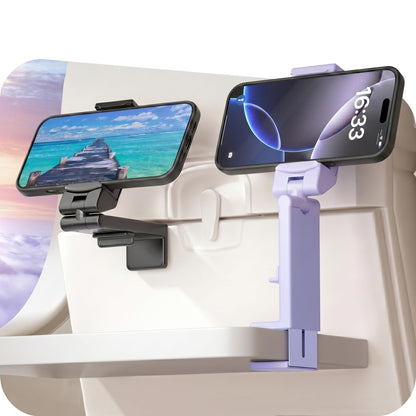 Perilogics Universal Airplane Phone Holder Mount, Plane Travel Essentials