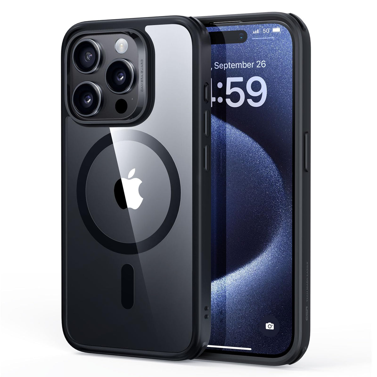 ESR Classic Hybrid for iPhone 15 Pro Max Case, Clear