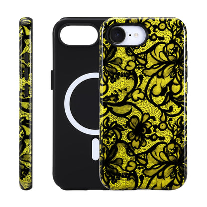 for iPhone 17 ProMax/18 ProMax Case - Wireless Charging for MagSafe, Dual-Layer Design (Outer Hard PC Shell + Inner Soft TPU Shell), Unisex Shockproof Protective Case - Tiger Stripe Pattern.