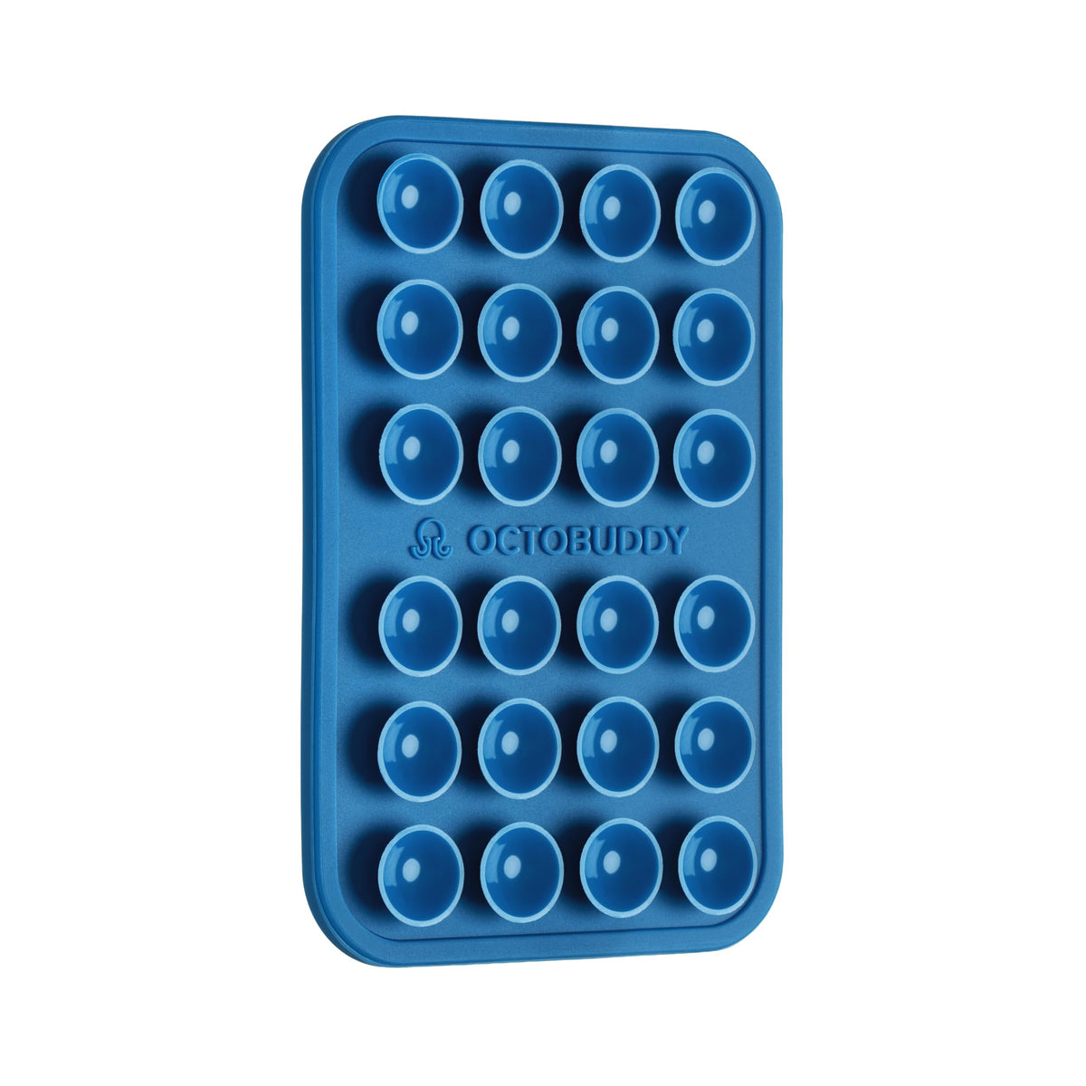 OCTOBUDDY Classic - Silicone Suction Phone Case Adhesive Mount, Baby Blue