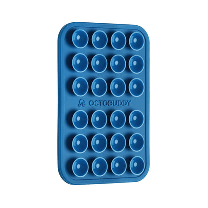 OCTOBUDDY Classic - Silicone Suction Phone Case Adhesive Mount, Baby Blue
