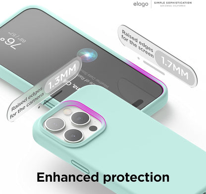 elago Premium Liquid Silicone Case for iPhone 15 Pro