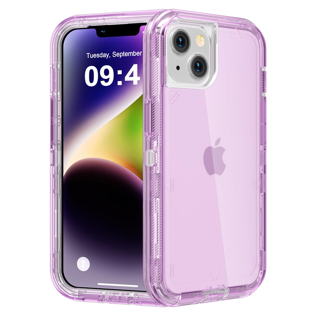 Follaroma for iPhone 16 Plus Case, Shockproof, Crystal Clear