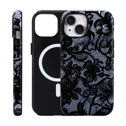 for iPhone 17 ProMax/18 ProMax Case - Wireless Charging for MagSafe, Dual-Layer Design (Outer Hard PC Shell + Inner Soft TPU Shell), Unisex Shockproof Protective Case - Tiger Stripe Pattern.