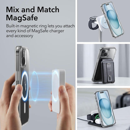 ESR Classic Hybrid for iPhone 15 Plus Case, Clear