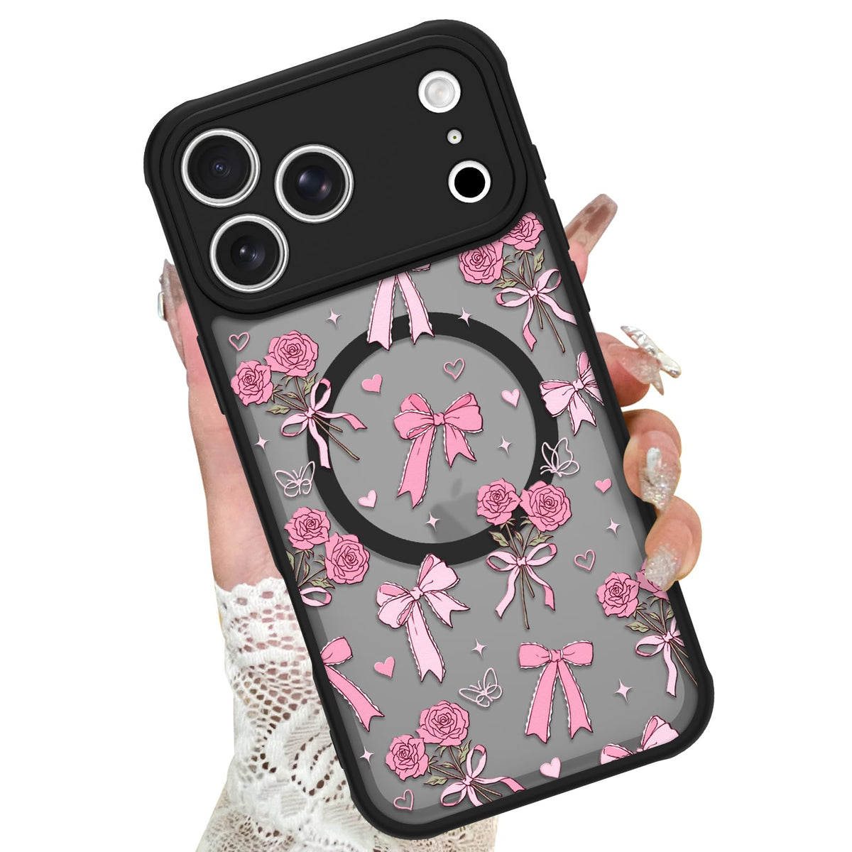 KANGHAR Case for iPhone 16 Phone Case Leopard Printed Pattern