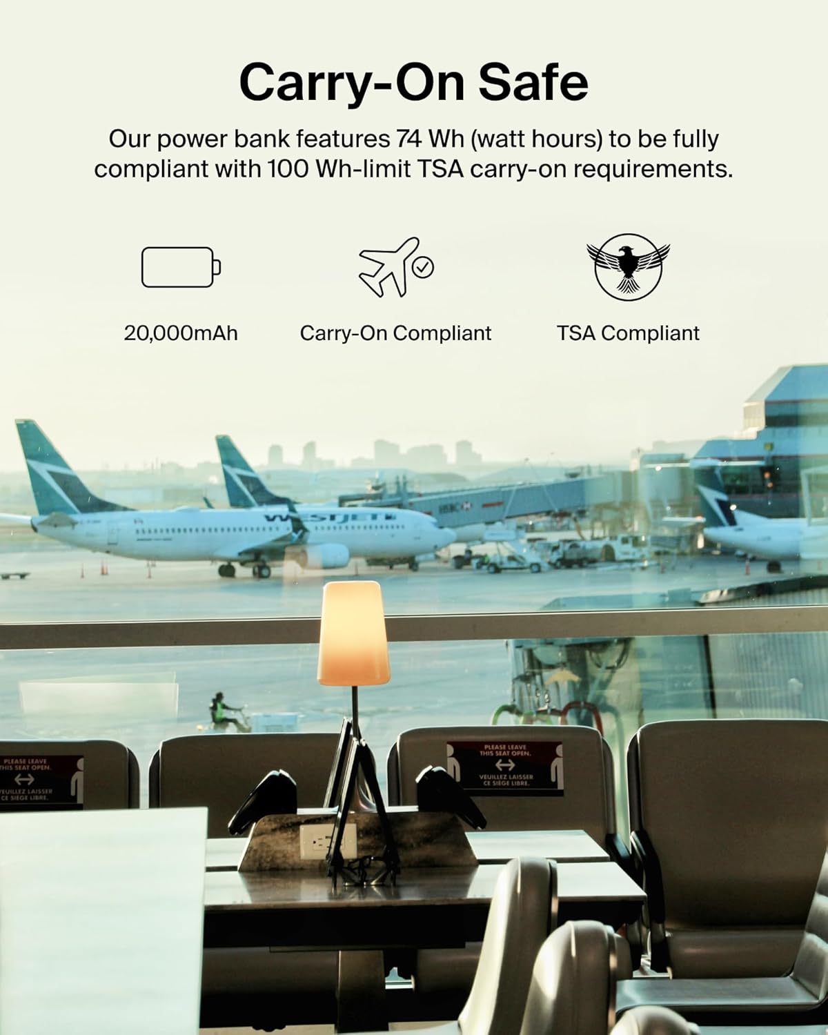 Belkin 20000mAh 30W USB C Power Bank, Portable Charger for iPhone & iPad