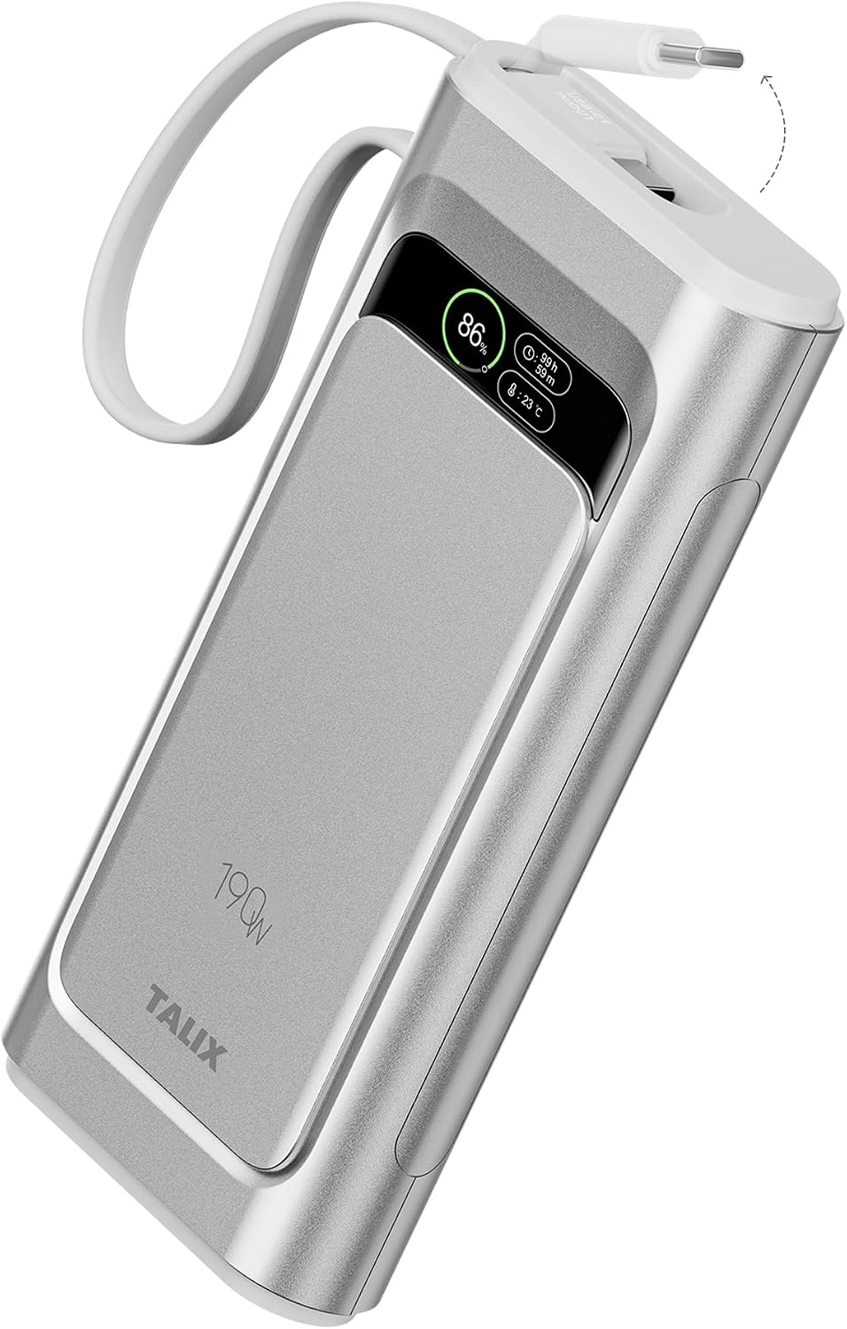TALIX Laptop Power Bank, 20,000mAh Portable Charger with 190W Total Output