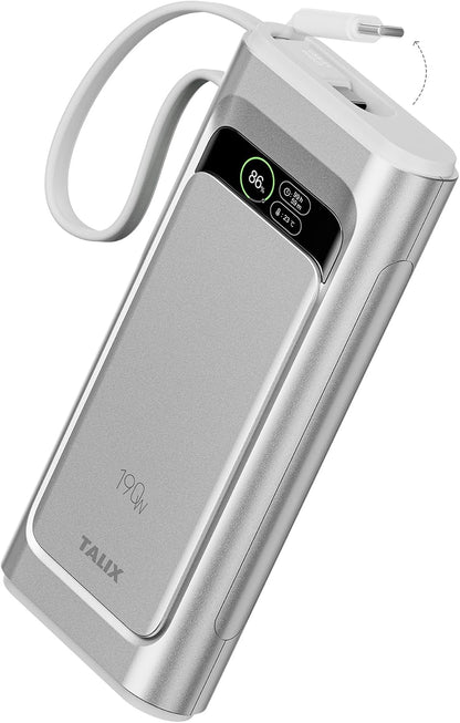 TALIX Laptop Power Bank, 20,000mAh Portable Charger with 190W Total Output