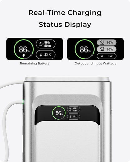 TALIX Laptop Power Bank, 20,000mAh Portable Charger with 190W Total Output