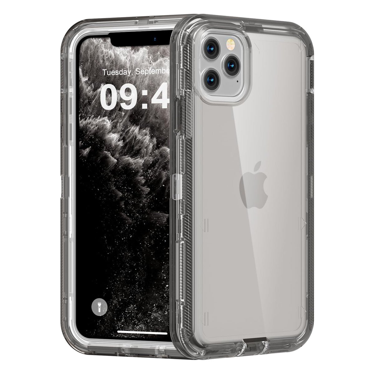 Follaroma for iPhone 16 Plus Case, Shockproof, Crystal Clear
