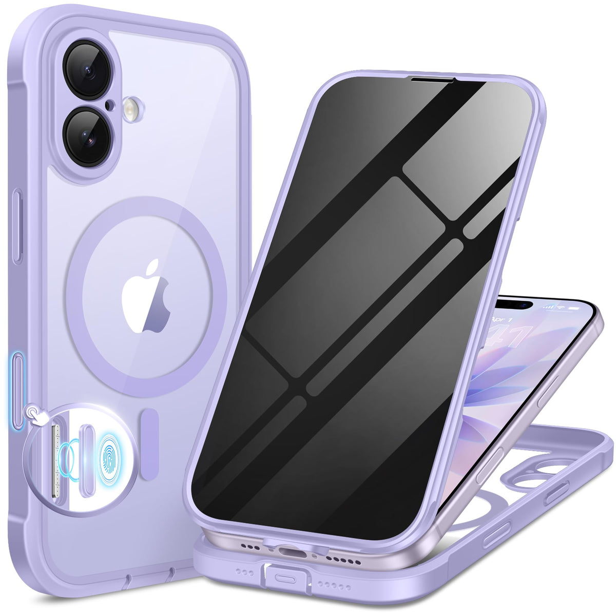 BERFY for iPhone 18 Pro Max Case/iPhone 17 Pro Max Case, Fit for Magsafe