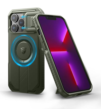 Dexnor for iPhone 17e/16e Case with Slide Camera Cover, 6.1 inch Navy Blue
