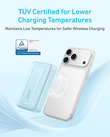 Anker Zolo Magnetic Power Bank,10,000mAh Magsafe Portable Charger