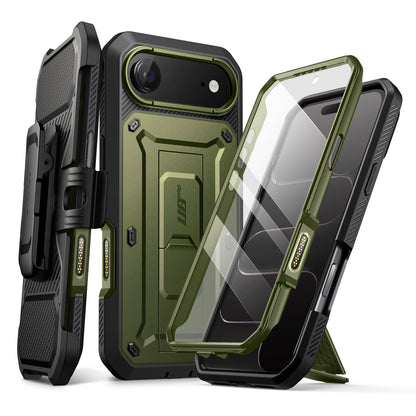 SUPCASE for iPhone 18 Pro Case / 17 Pro Case with Belt Clip, Burgundy