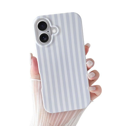 Yeddabox for iPhone 16 Pro Case Cute Striped Phone Case Soft TPU Slim Shockproof Phone Cover for Women Girls, Pink and Yellow