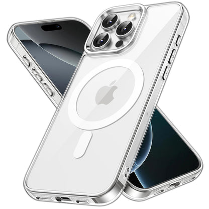 JETech Magnetic Case for iPhone 16, Clear
