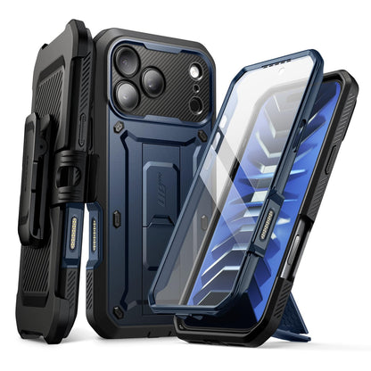SUPCASE for iPhone 18 Pro Case / 17 Pro Case with Belt Clip, Burgundy
