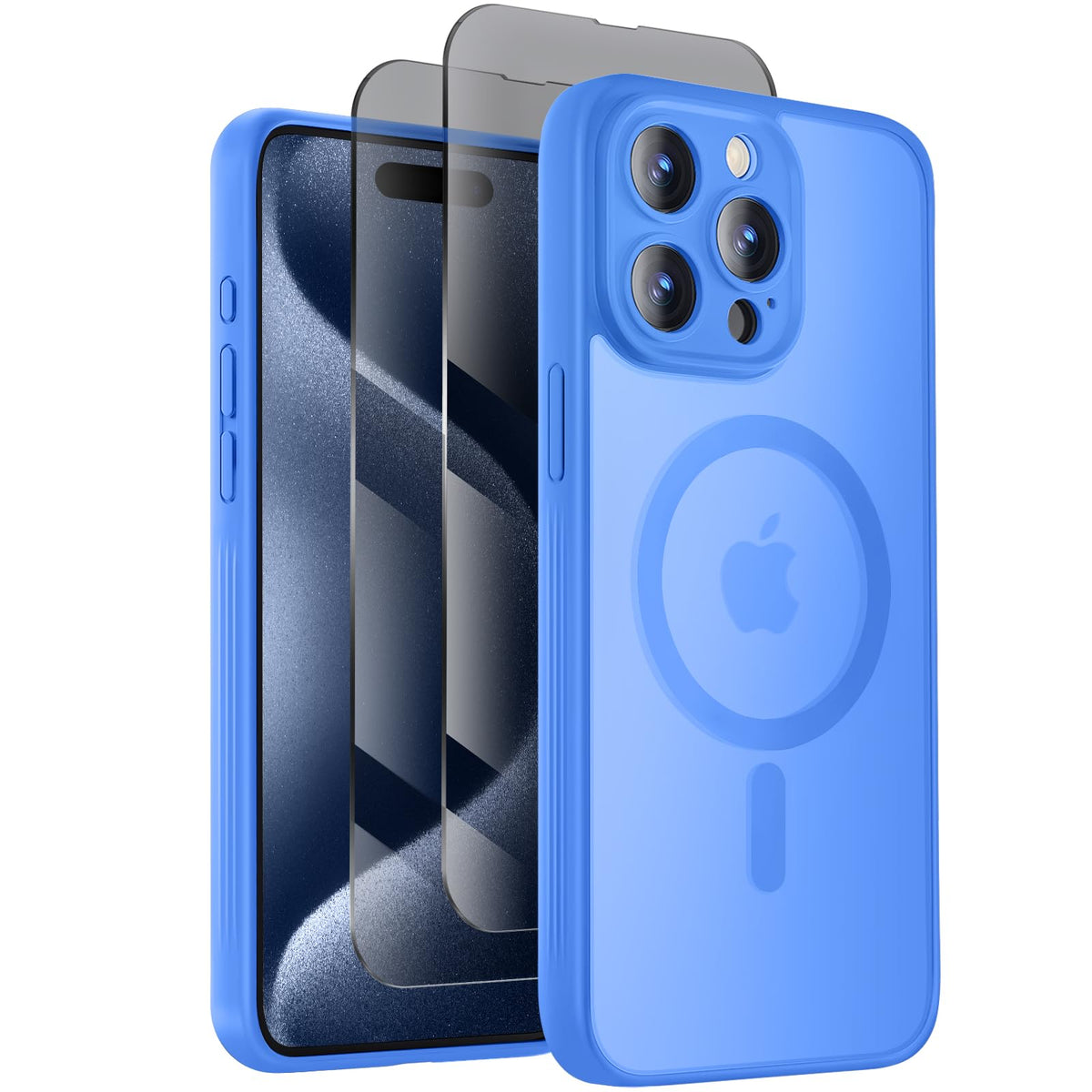 Symcele Designed for iPhone 16 Pro Max Case, Black