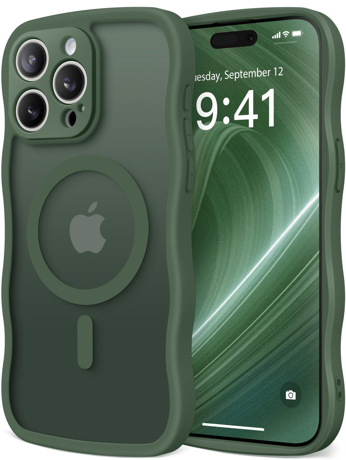 CAPRARO for iPhone 16 Pro Case for Women, Compatible with MagSafe