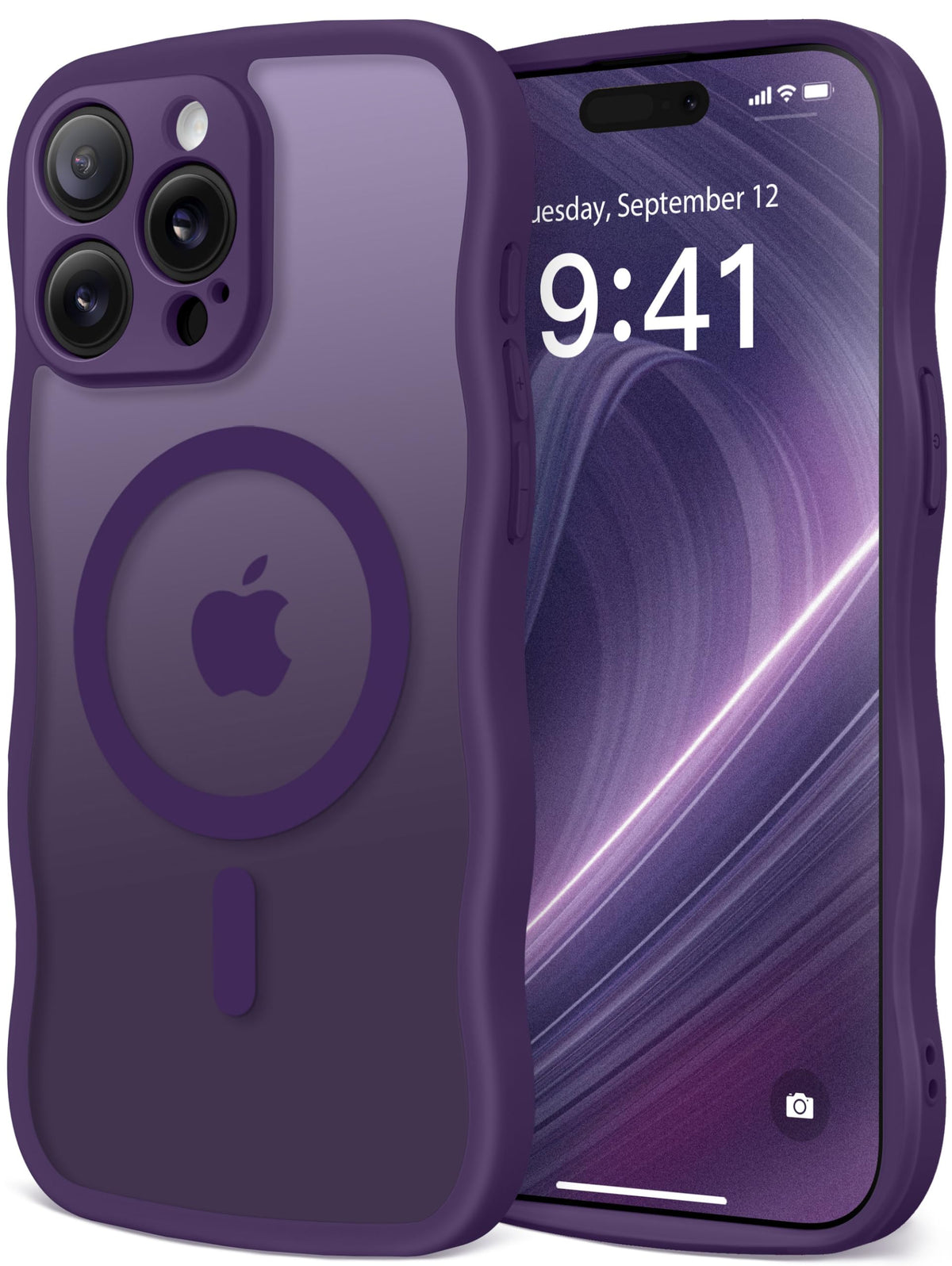 CAPRARO for iPhone 16 Pro Case for Women, Compatible with MagSafe