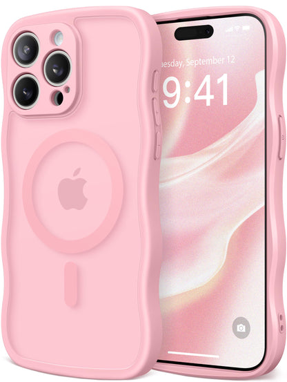 CAPRARO for iPhone 16 Pro Max Case for Women Compatible with MagSafe