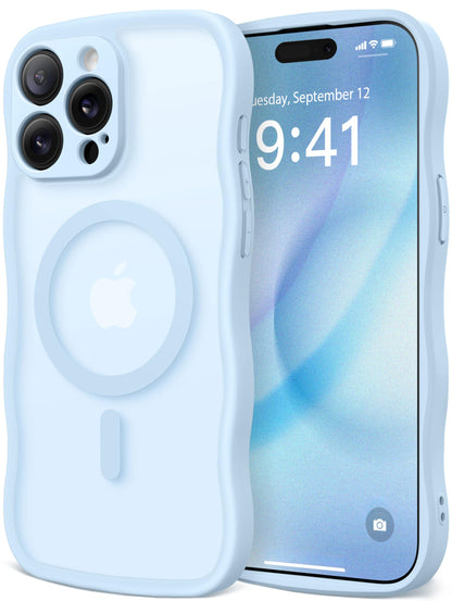 CAPRARO for iPhone 16 Pro Case for Women, Compatible with MagSafe