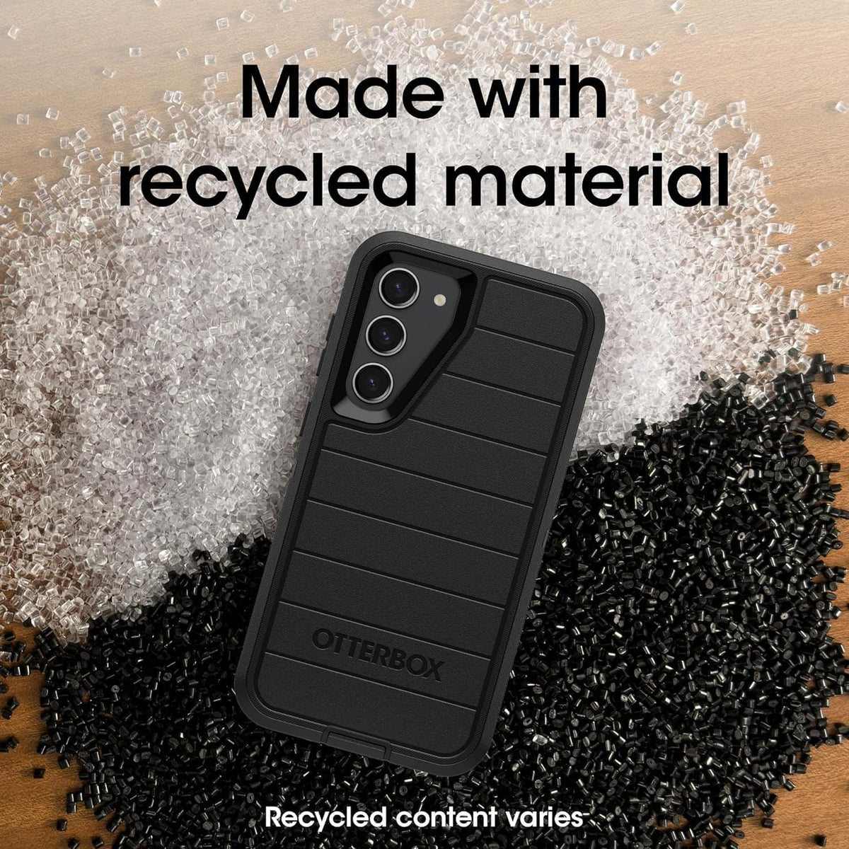 OtterBox Defender Series Case for Samsung Galaxy S23 FE (Only) - Case Only - Microbial Defense Protection - Non-Retail Packaging - Black