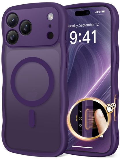 CAPRARO for iPhone 16 Pro Max Case for Women Compatible with MagSafe