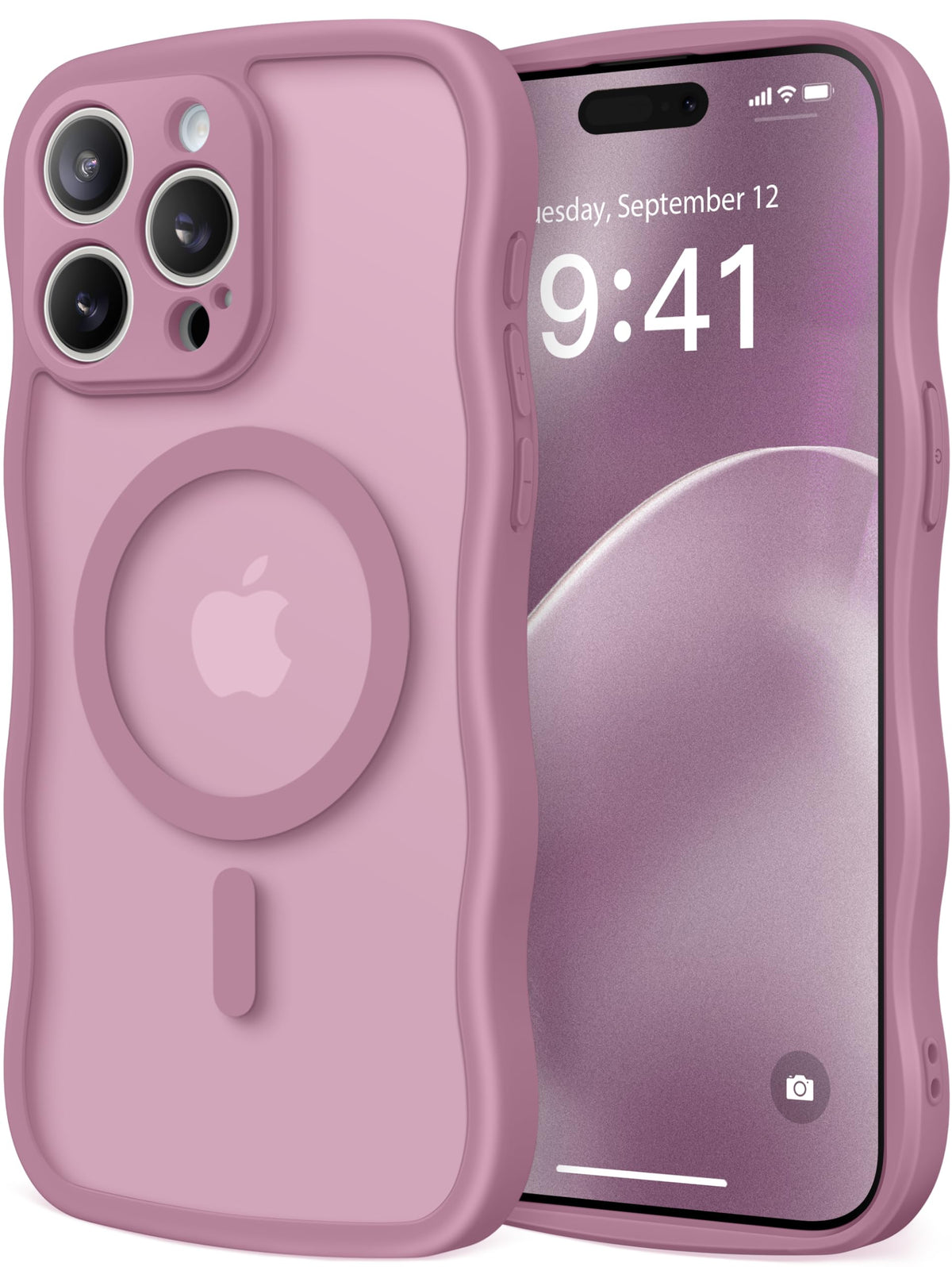 CAPRARO for iPhone 16 Pro Case for Women, Compatible with MagSafe