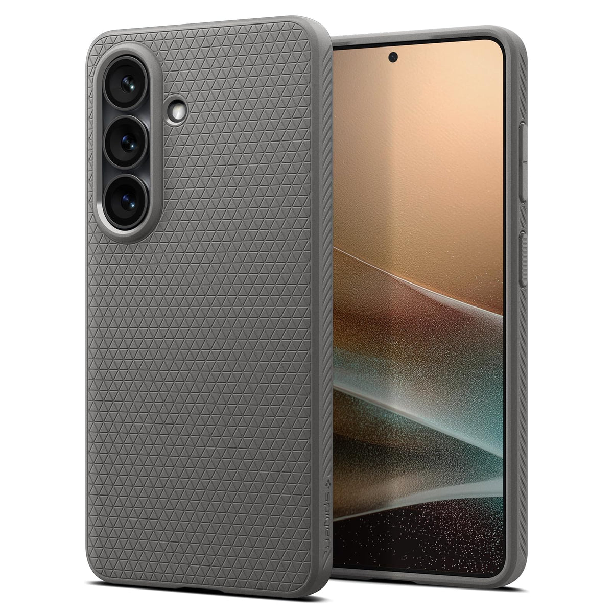 Spigen for Galaxy S22 Plus Case, Liquid Air [No Magnet Ring] [Military-Grade Protection] - Matte Black