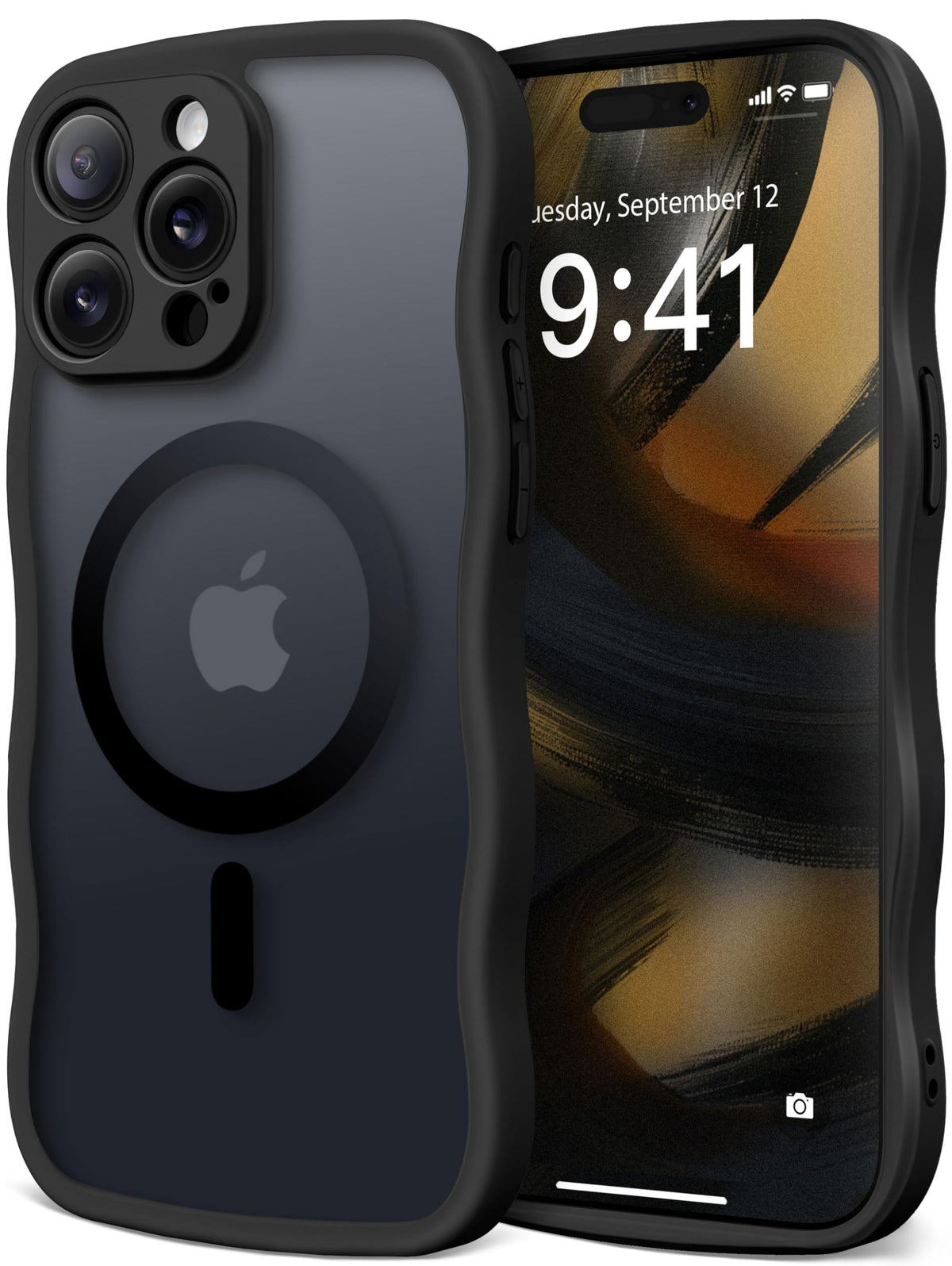 CAPRARO for iPhone 16 Pro Case for Women, Compatible with MagSafe