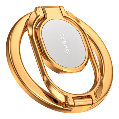 Doflyesky Magnetic Phone Ring Holder with Magsafe, Double Adjustable Gym Finger Ring Grip, Removable Phone Grip, for iPhone, iPad and Smartphones, Compatible with Magnetic Car Mount (Colorful)