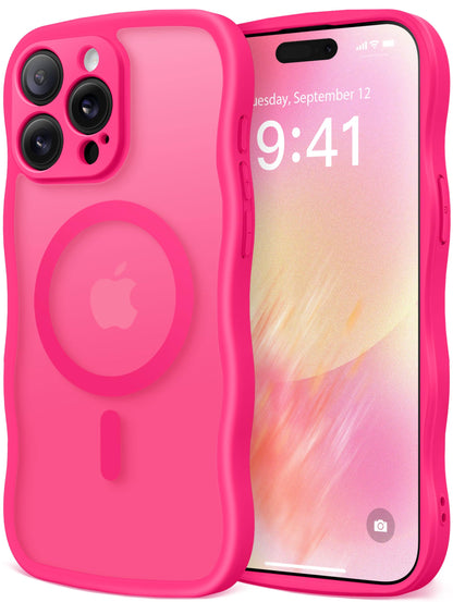 CAPRARO for iPhone 16 Pro Max Case for Women Compatible with MagSafe