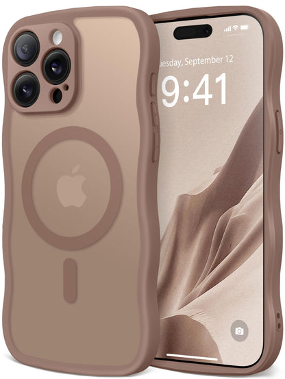CAPRARO for iPhone 16 Pro Max Case for Women Compatible with MagSafe