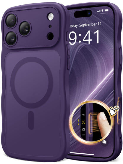 CAPRARO for iPhone 16 Pro Max Case for Women Compatible with MagSafe