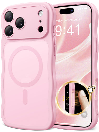 CAPRARO for iPhone 16 Pro Max Case for Women Compatible with MagSafe