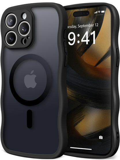 CAPRARO for iPhone 16 Pro Case for Women, Compatible with MagSafe