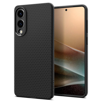 Spigen for Galaxy S22 Plus Case, Liquid Air [No Magnet Ring] [Military-Grade Protection] - Matte Black