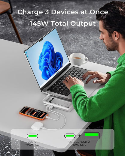 TALIX Laptop Power Bank, 20,000mAh Portable Charger with 190W Total Output