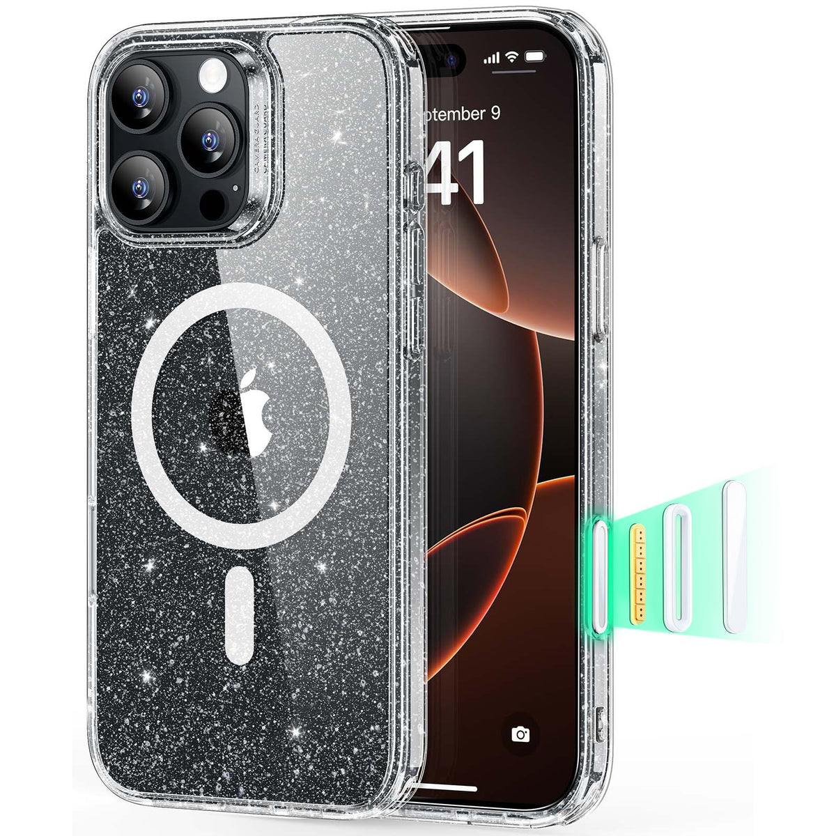 ESR Classic Hybrid for iPhone 16 Case, Clear