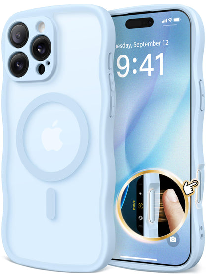 CAPRARO for iPhone 16 Pro Max Case for Women Compatible with MagSafe