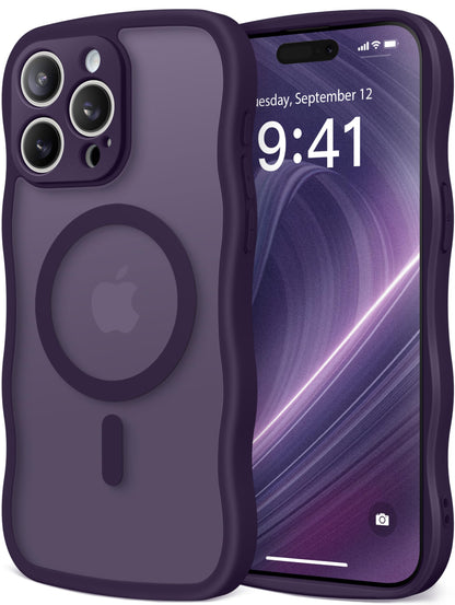 CAPRARO for iPhone 16 Pro Case for Women, Compatible with MagSafe