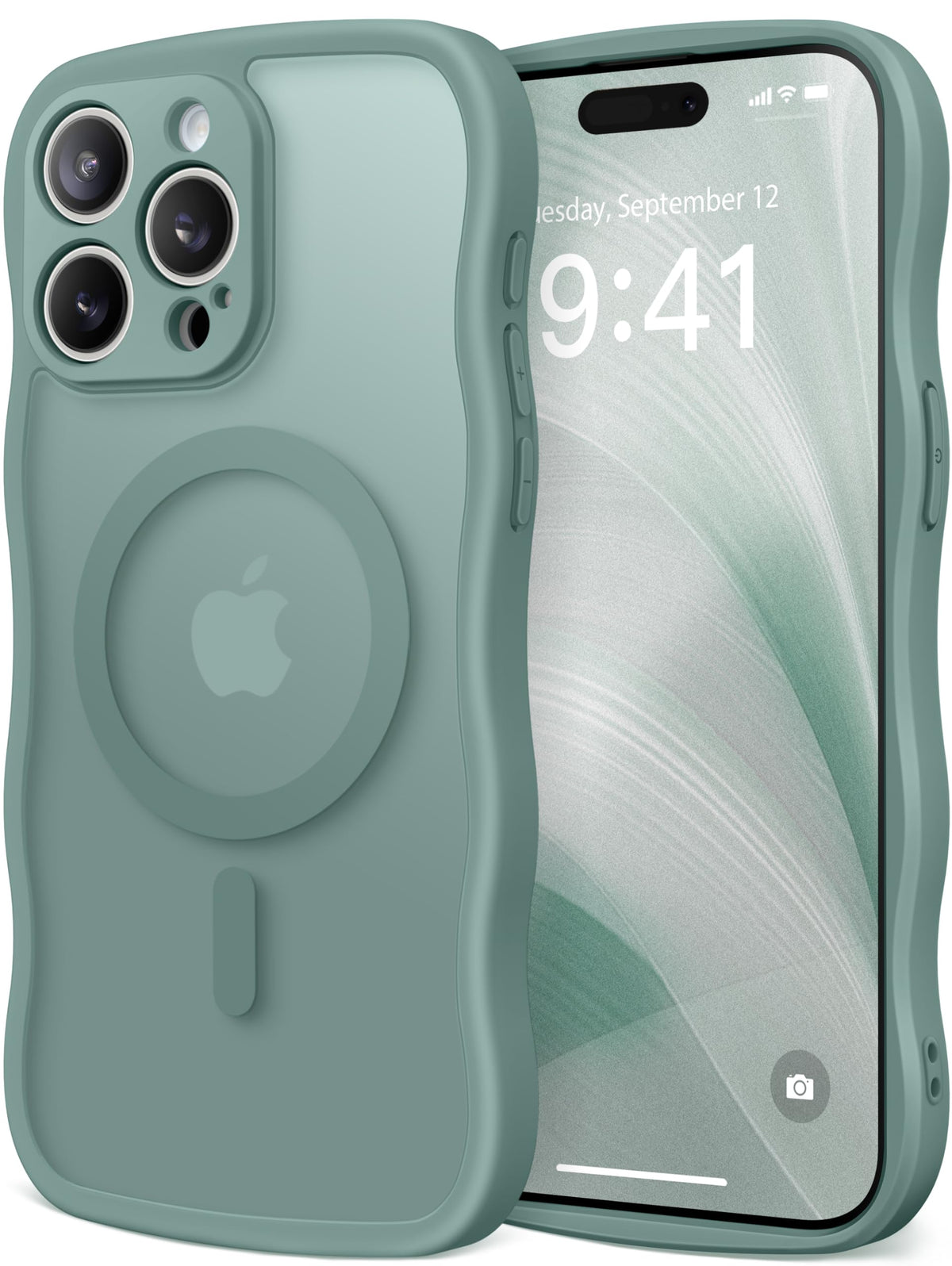 CAPRARO for iPhone 16 Pro Case for Women, Compatible with MagSafe