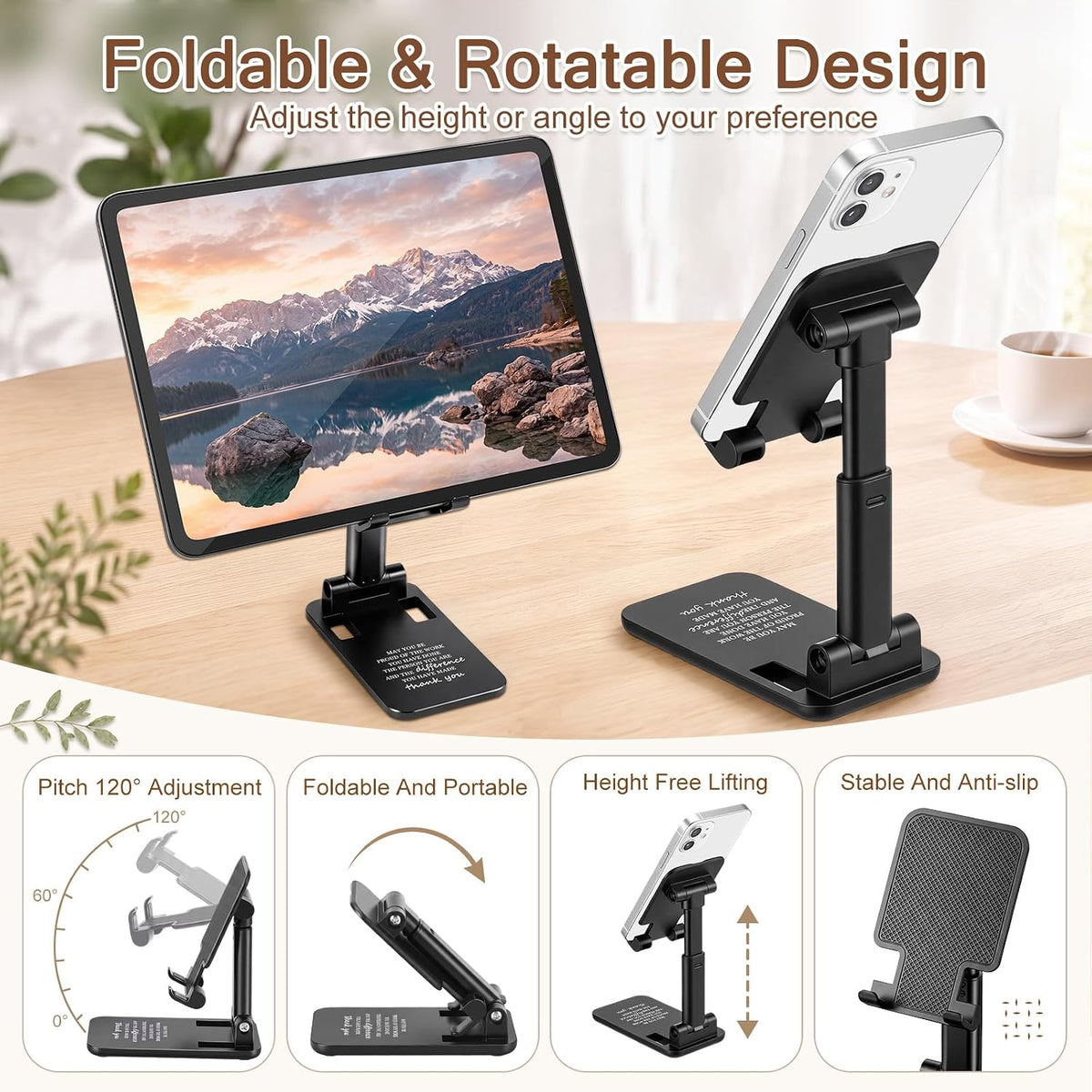 Sabary 16 Pcs Employee Appreciation Gift Bulk Motivational Phone Stand